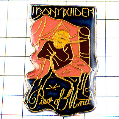 ピンバッジ・アイアンメイデン音楽バンド◆フランス限定ピンズ◆レアなヴィンテージものピンバッチ拍卖