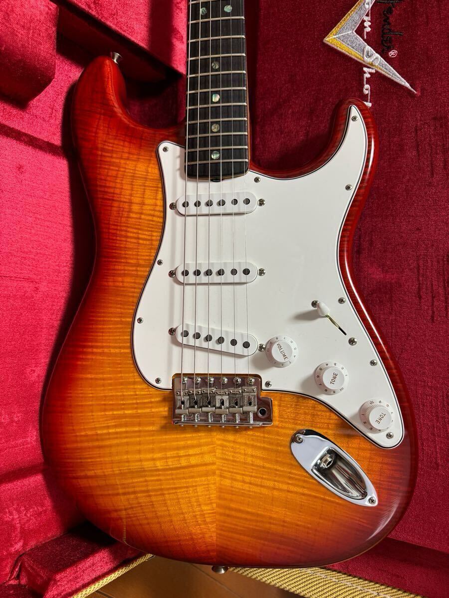 Fender Custom Shop 1966 Stratocaster Aged Cherry Sunburst by Greg Fessler フェンダー カスタムショップ エレキギター ストラト拍卖