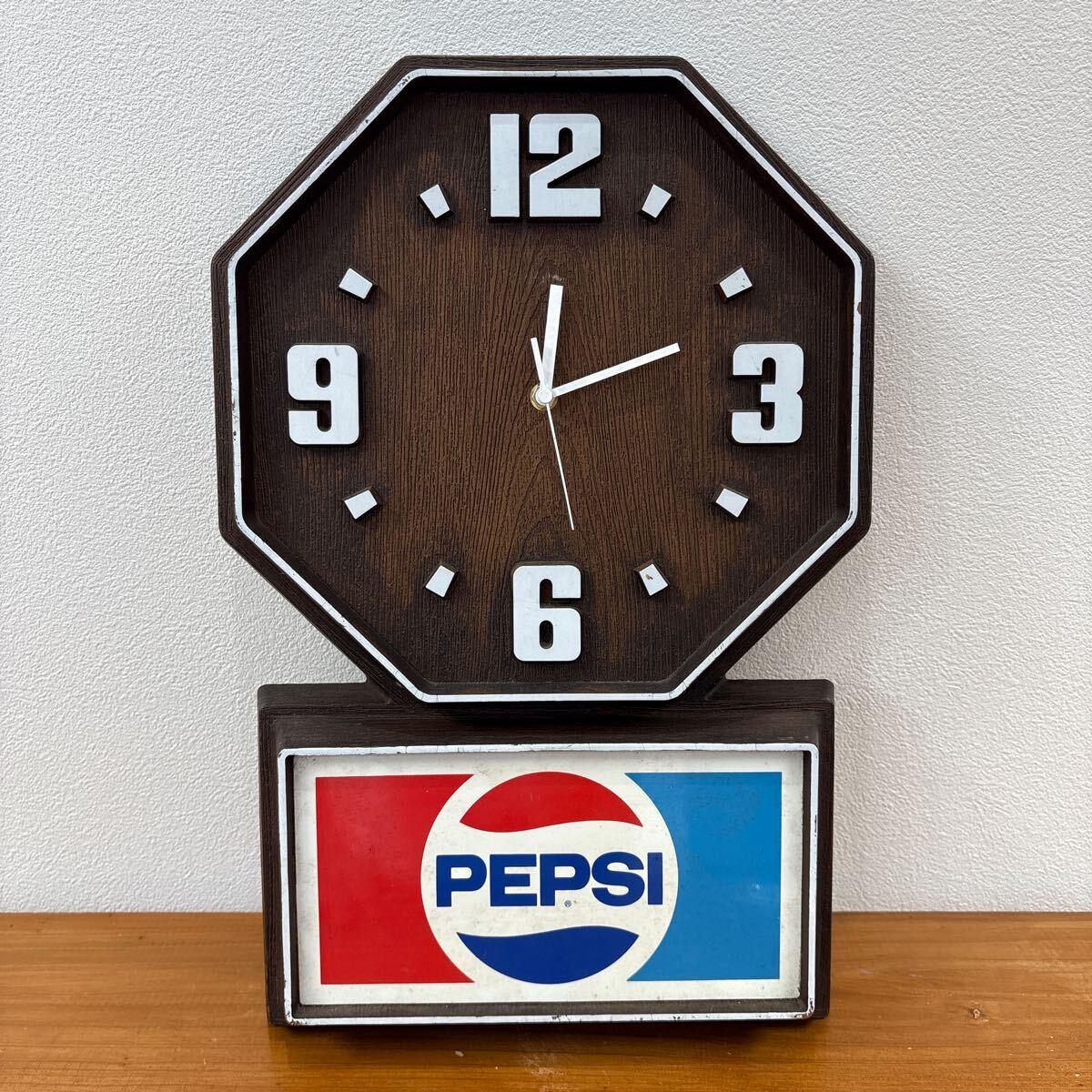 壁掛け時計 PEPSI ペプシ ビンテージ ヴィンテージ アメリカ アメリカン雑貨 アナログ 掛け時計拍卖