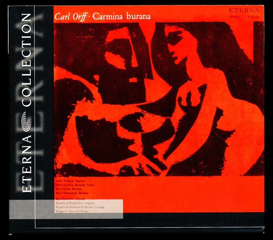 ETERNA ヘルベルト・ケーゲル/Herbert Kegel - オルフ:カルミナ・ブラーナ 4枚同梱可能 11B000069JN5拍卖