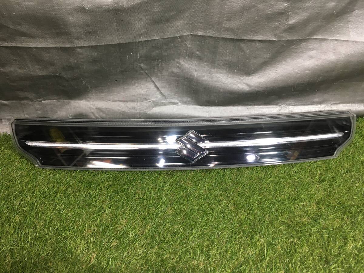 113-BF0508e★ スペーシア カスタム MK32S フロント グリル 平成26年 72110-81M61 白色LED ICHIKOH 9248 MK42S拍卖