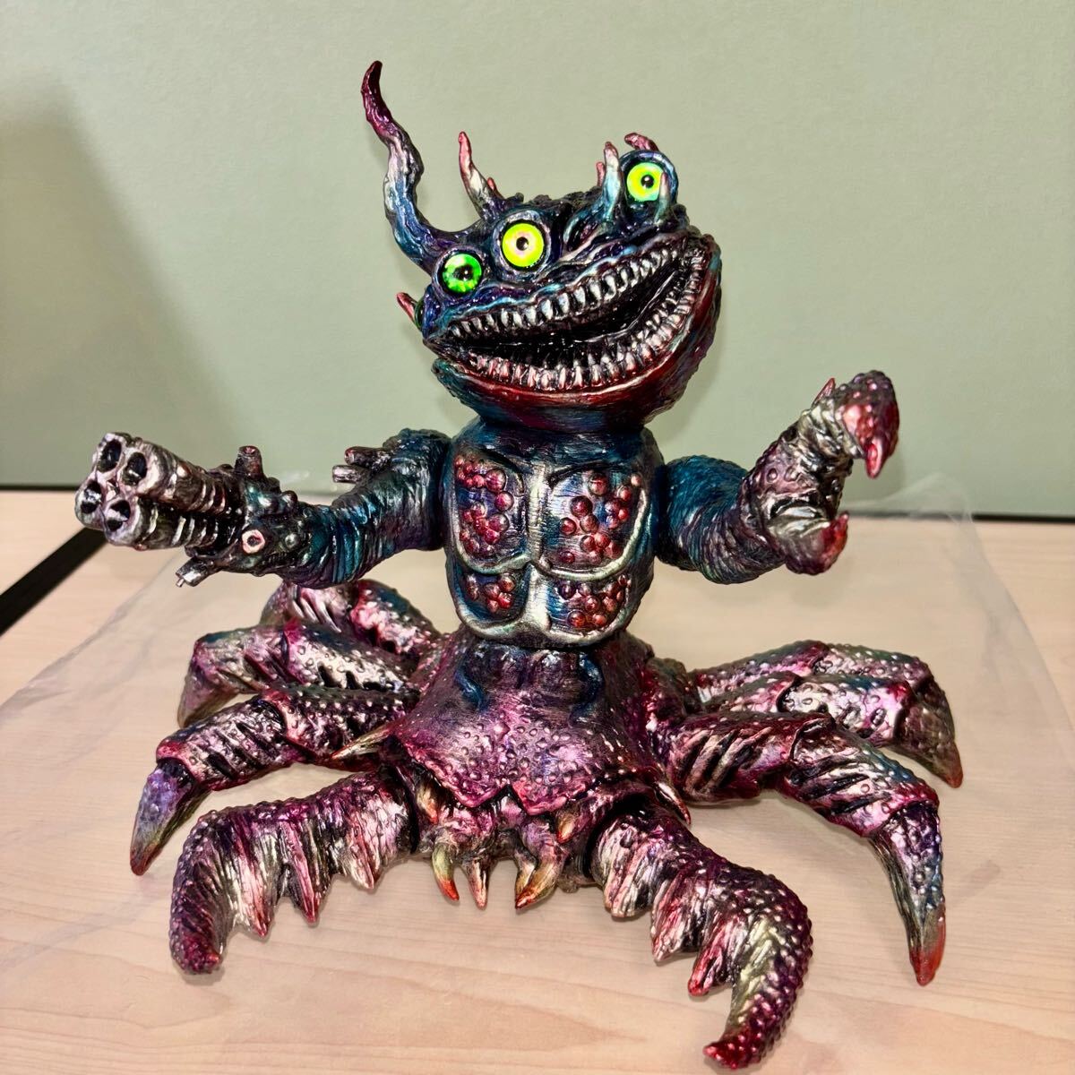 カオス X カニ ボディ Hemlock 彩色 マーミット スカルヘッドバット Marmit SKULL HEAD BUTT ソフビ sofvi SHB ミュータント khaos X 拍卖