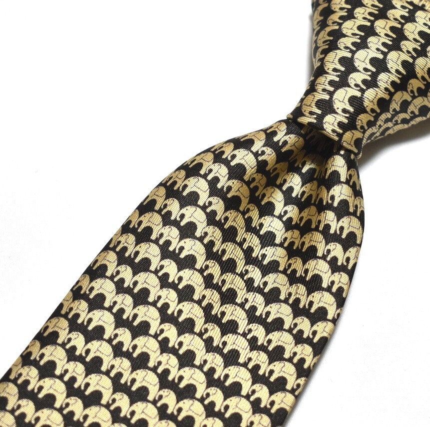 B045☆ジムトンプソン ネクタイ パターン柄☆3本以上送料無料☆拍卖