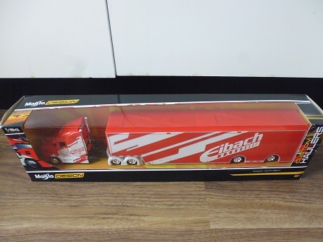 1/64 マイストデザイン Maisto DESIGN CUSTOM HAULERS カスタムハウラーズ トレーラー ミニカー Eibach アイバッハ MACK ANTHEM拍卖