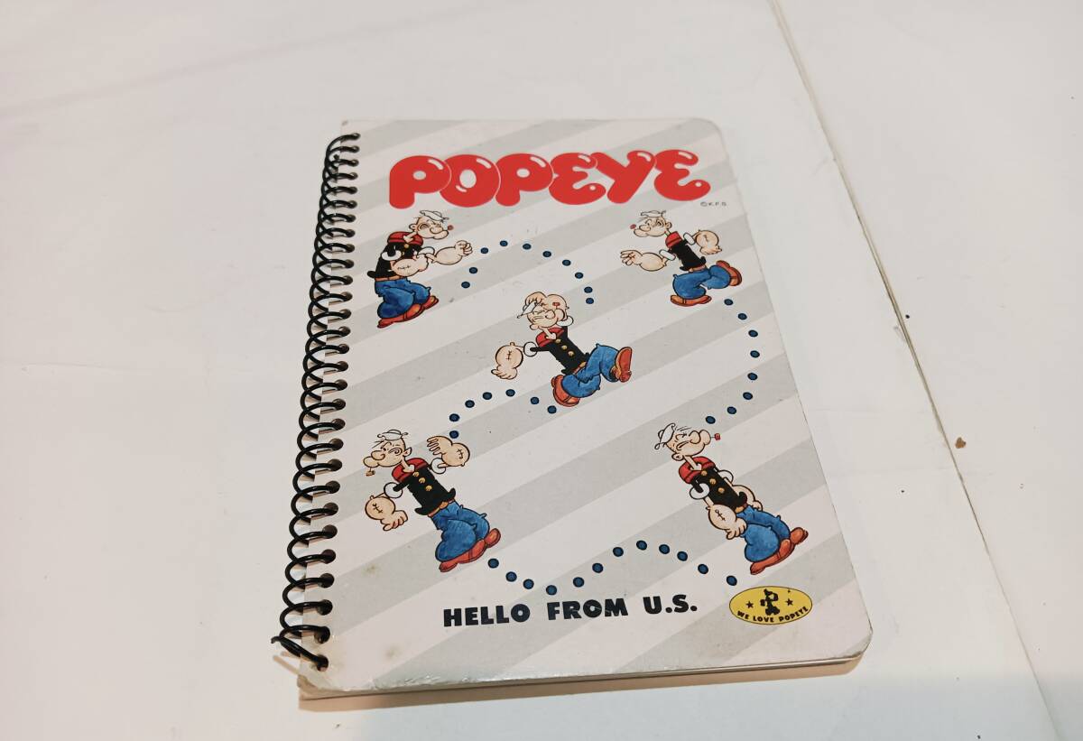 ポパイ メモ帳拍卖