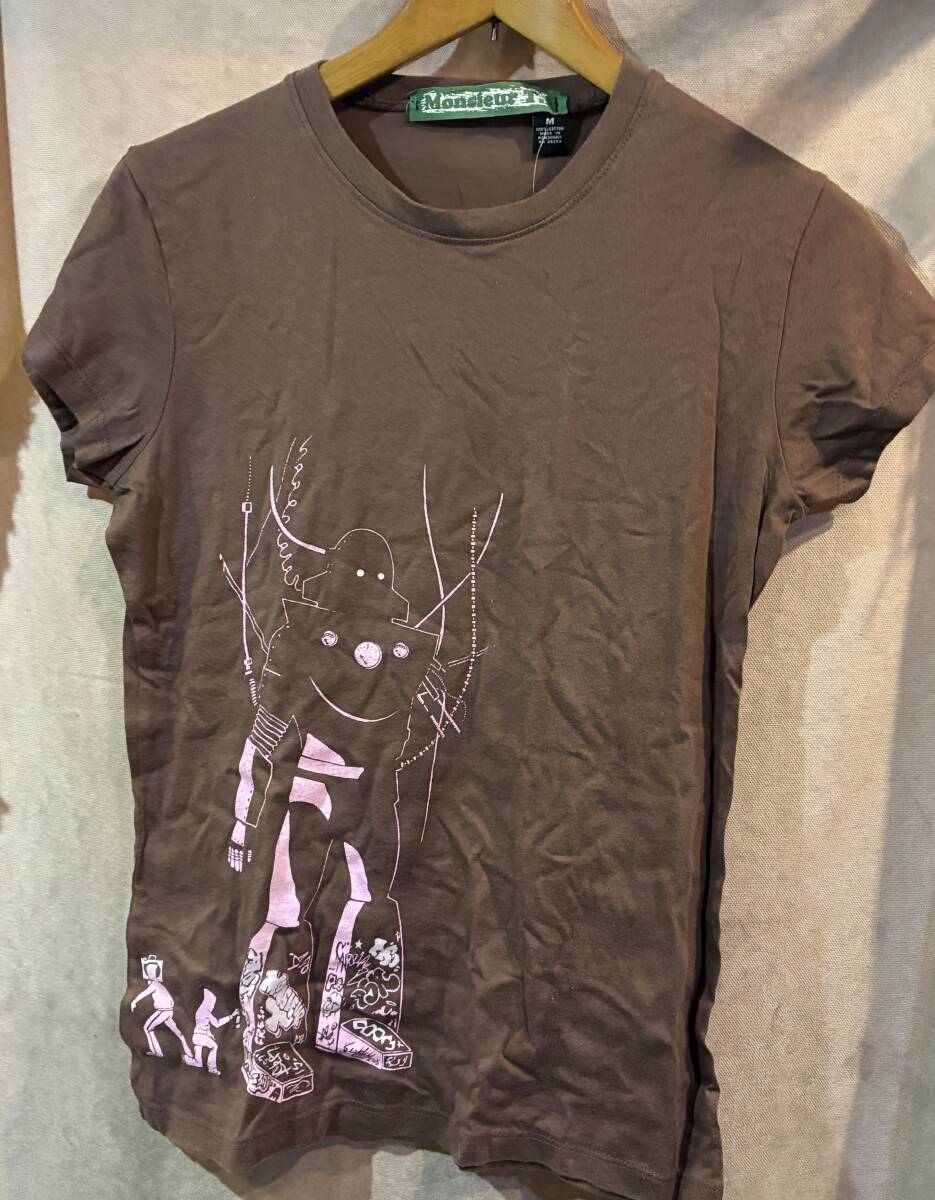 Tシャツ アメリカ インディーズデザイナー monsieue t Mサイズ拍卖