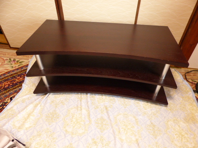 オーディオ 三段ラック 約100×50×43㎝拍卖