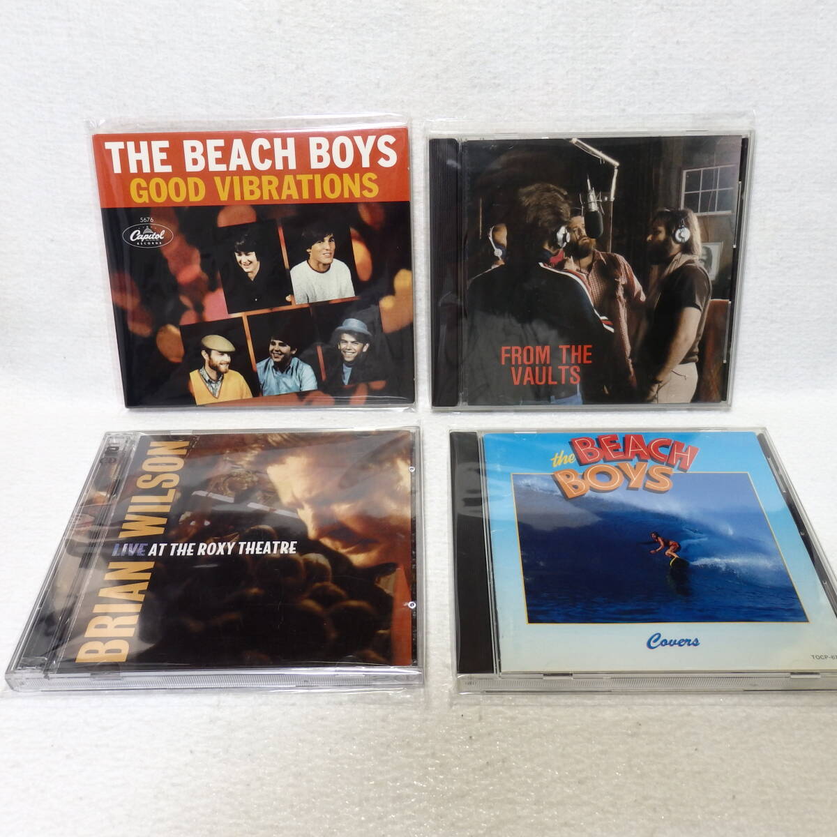 <美品> ビーチ・ボーイズ CD4枚セット まとめて / GOOD VIBRATIONS|FROM THE VAULTS|THE BEACH BOYS|ブライアン・ウィルソン(CD2枚)拍卖