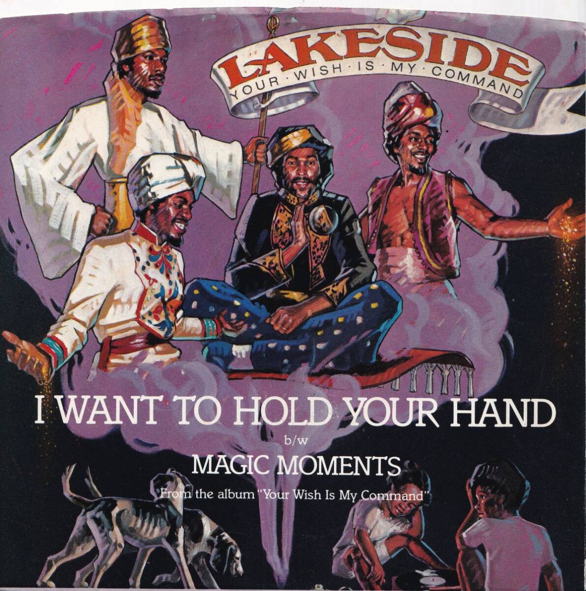 Lakeside I Want To Hold Your Hand / Magic Moments Solar US S-47954 211330 SOUL DISCO ソウル ディスコ レコード 7インチ 45拍卖