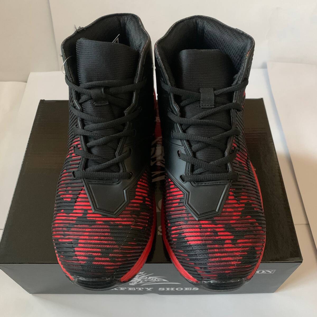 28.0cm 新品即決 Z-DRAGON セーフティシューズ ジードラゴン 自重堂 安全靴 作業靴 Z DRAGON ミドルカット スニーカー レッドカモフラ拍卖