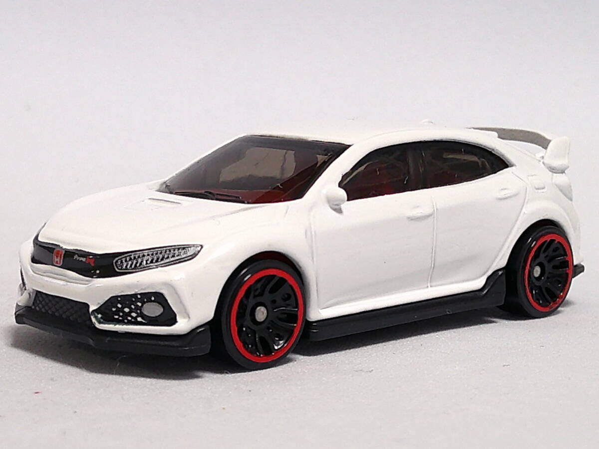 ホットウィール (白) '18 ホンダ シビック Type R <ルース> Hot Wheels 拍卖