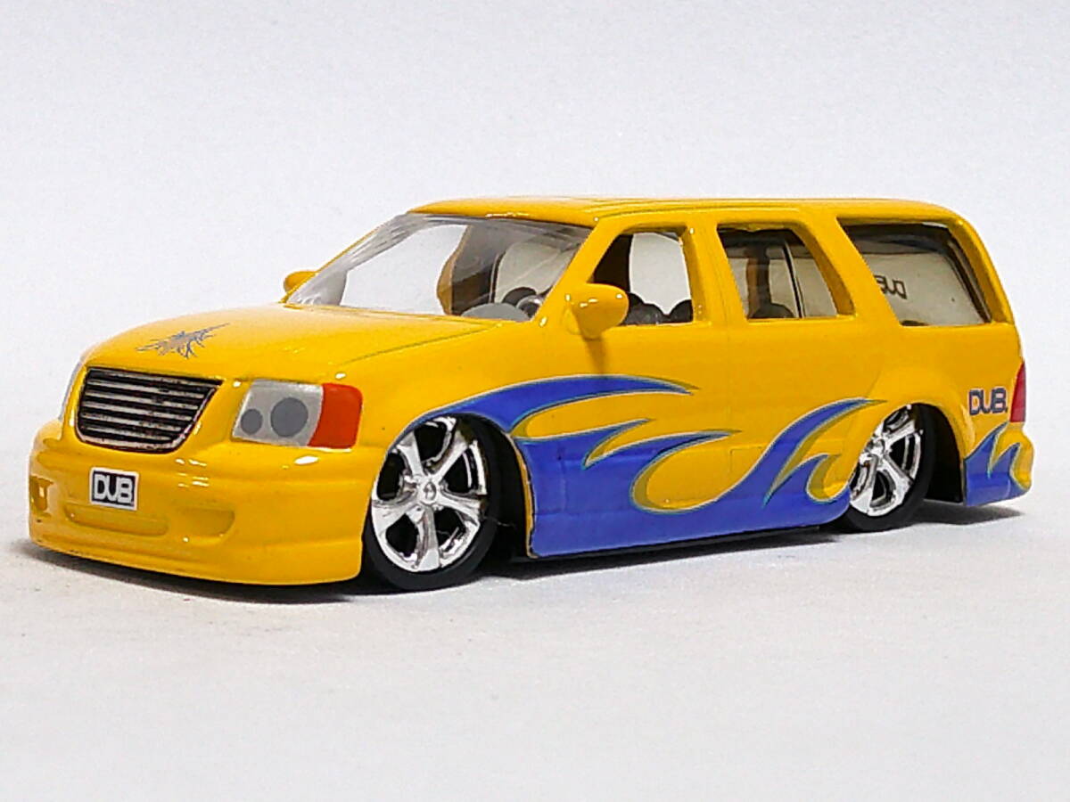 ジェイダ (黄) '03 フォード エクスペディション <ルース> JADA TOYS DUB ローライダー拍卖