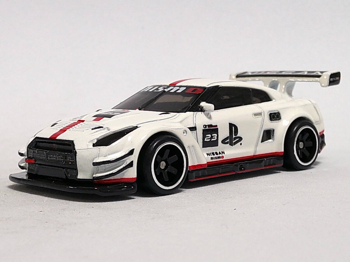 ホットウィール (白) ニッサン GT-R ニスモ GT3 <ルース> Hot Wheels グランツーリスモ拍卖