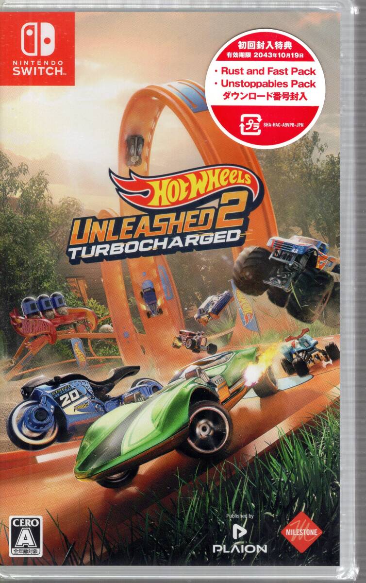 Switch※未開封品※◆ホットウィール アンリーシュド 2  HOT WHEELS UNLEASHED 2 Turbocharged  ■送料無料■r/73.64拍卖