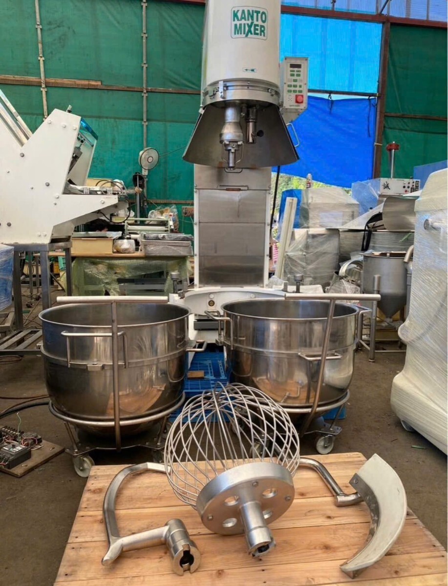 カントーミキサー HPI-90L 業務用 200V三相製菓製パン動作確認済全整備済拍卖