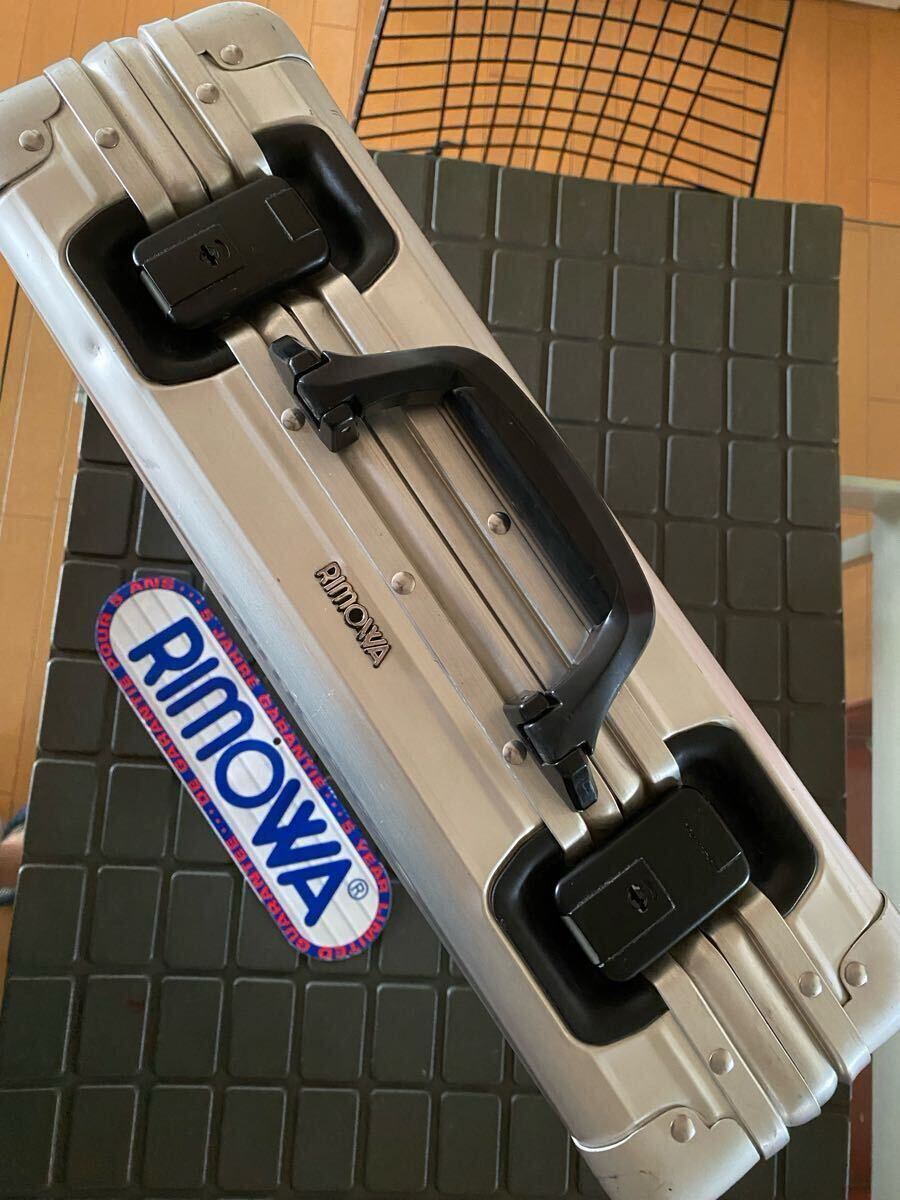 廃盤/レア/希少【RIMOWA】リモワ アタッシュケース トランクケース アルミジュラルミンケース ヴィンテージ/オールドリモワ ドイツ製 拍卖