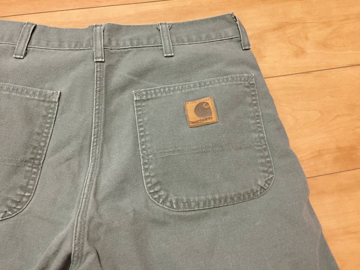90's Carhartt/カーハート ダック生地ハーフペインターパンツ USA製 ビンテージ品 拍卖