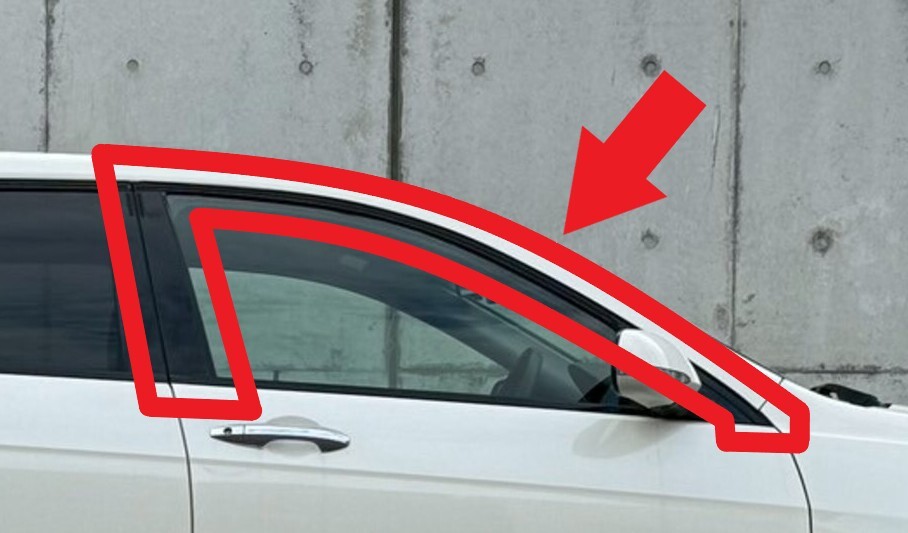 新品未使用 純正 ホンダ アコードワゴン CM1 CM2 CM3 フロント ドア テープ サッシュ 右 モール シール H1279-1拍卖