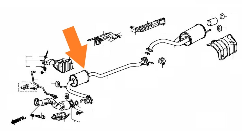 ホンダ フィット RS GE8 GE9 未使用 純正 マフラー エキマニ パイプ 排気 エキゾースト H1316-2拍卖