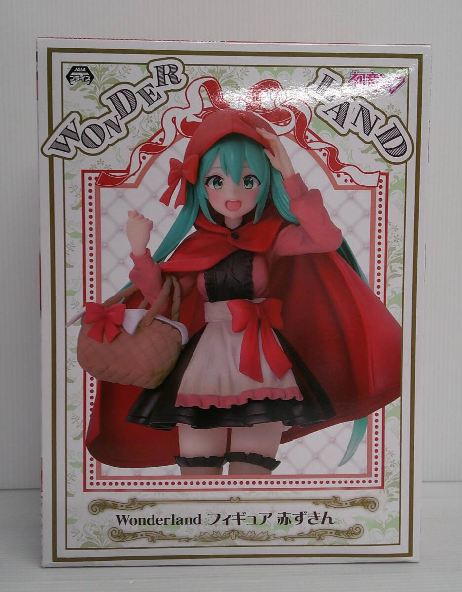 【未開封品】初音ミク 「キャラクター・ボーカル・シリーズ01 初音ミク」 Wonderland フィギュア 赤ずきん【箱傷み等有】拍卖