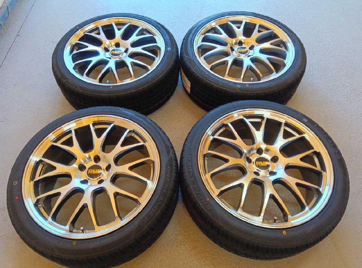 02202847 未走行RMP820F/新品タイヤ20インチ4本 MID 岩槻拍卖