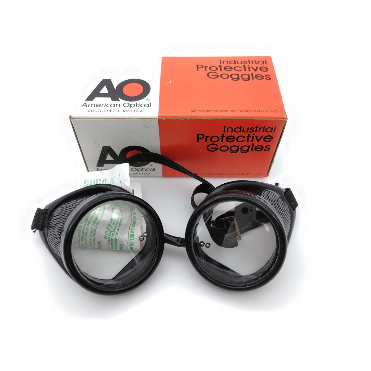 デッドストック American Optical アメリカンオプティカル ゴーグル モーターサイクル 保護メガネ スチームパンク拍卖