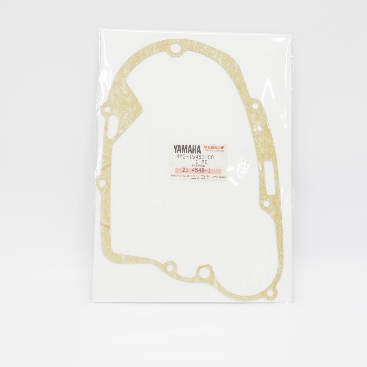 現品限り 純正 90HT1 DT125 右クランクケースカバー ガスケット 4Y2-15451-00 3GY-15451-00(旧品番:248-15451-00)拍卖