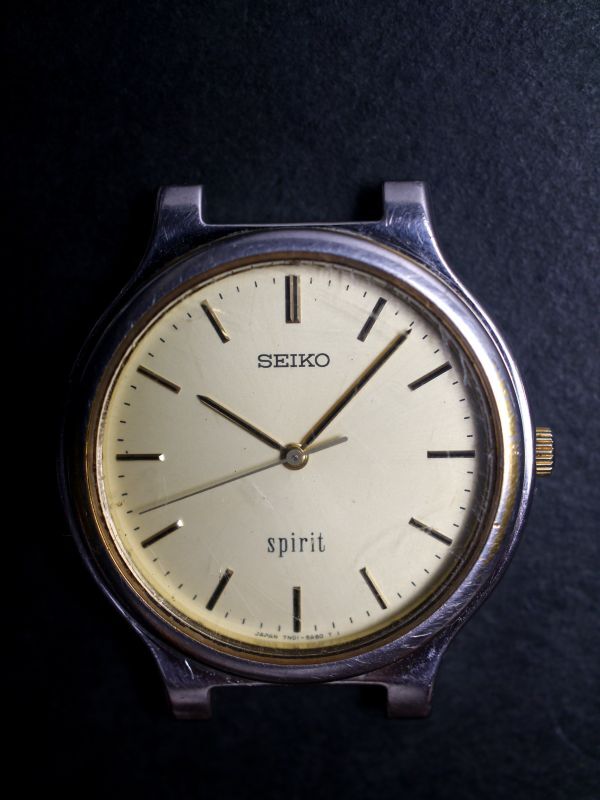 セイコー SEIKO スピリット SPIRIT クォーツ 3針 7N01-6A70 男性用 メンズ 腕時計 ab165拍卖