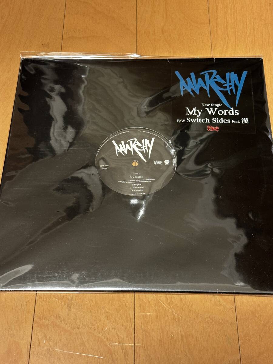★【ANARCHY アナーキー】☆『MY WORDS』限定500枚 激レア★拍卖