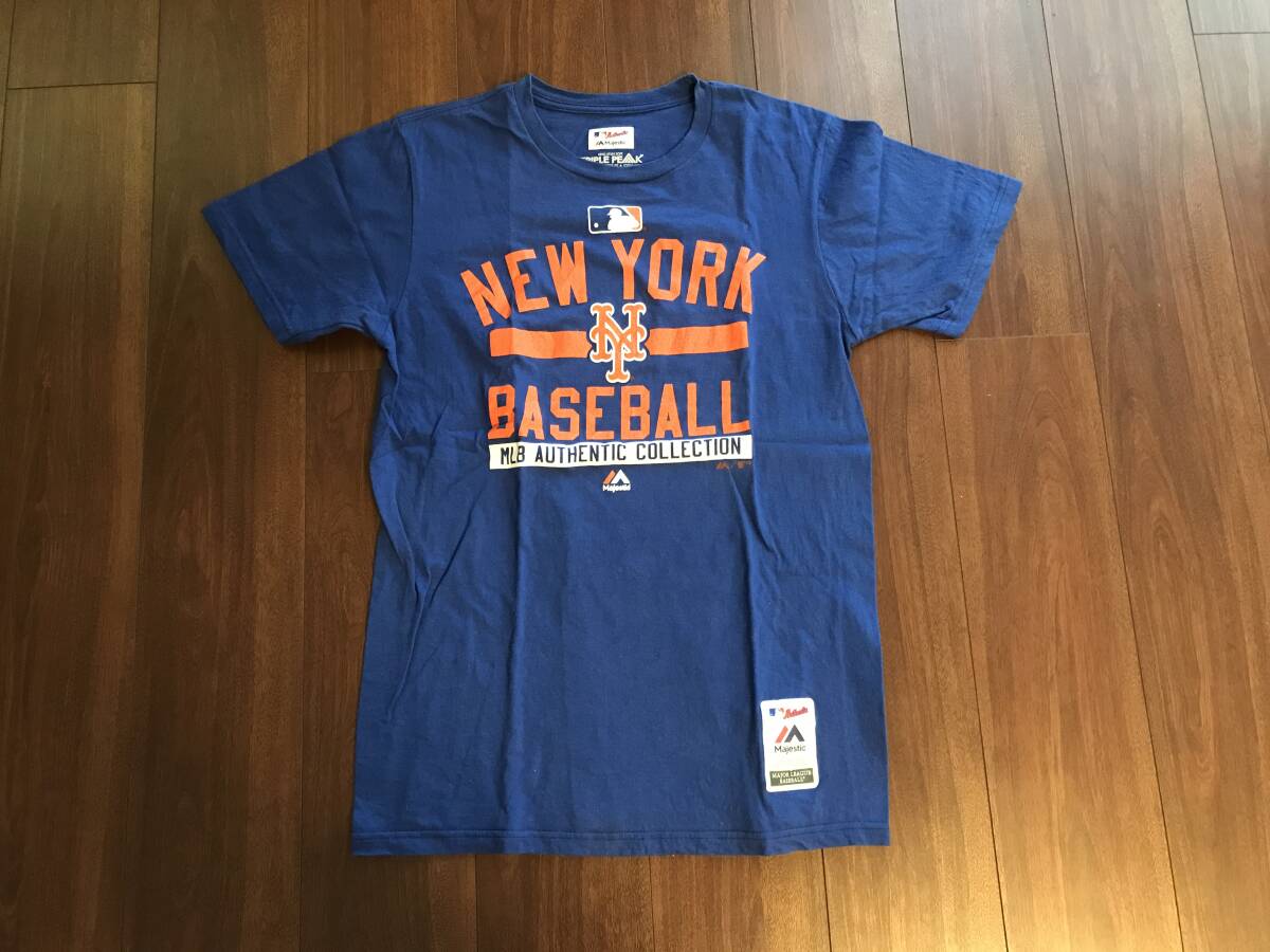 Tシャツ:MLB New York Mets x Majestic【used】拍卖