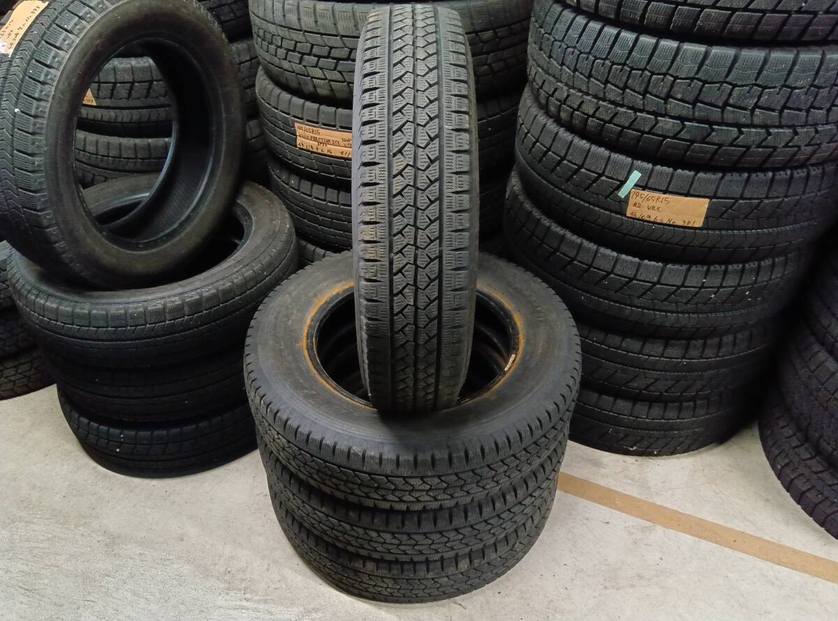 155/80R14 88/86N LT ブリヂストン ブリザック VL1 6山 No.594拍卖