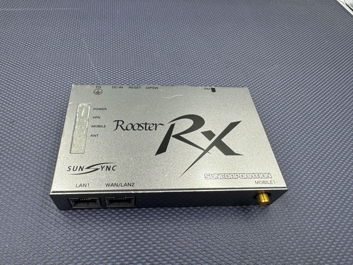 S3615) 中古 サン電子 FOMA網対応3Gモジュール搭載型 Rooster RX SC-RRX110 ACアダプタがない拍卖