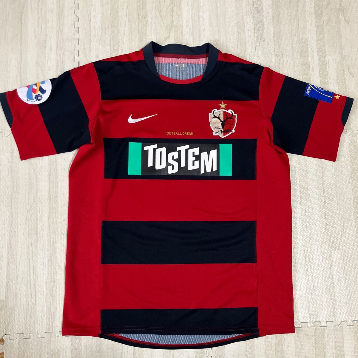 正規品 08-09 鹿島アントラーズ ACL ユニフォーム NIKE ナイキ 2008-2009 Sサイズ拍卖