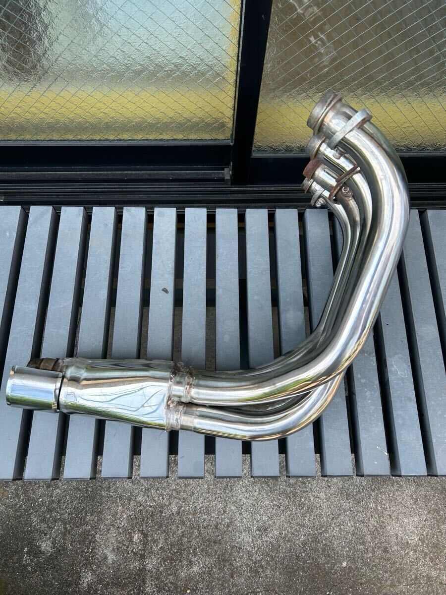 イナズマ400 純正エキパイ GK7BA INAZUMA400 インパルス GSX400 エキゾーストパイプ マフラー拍卖