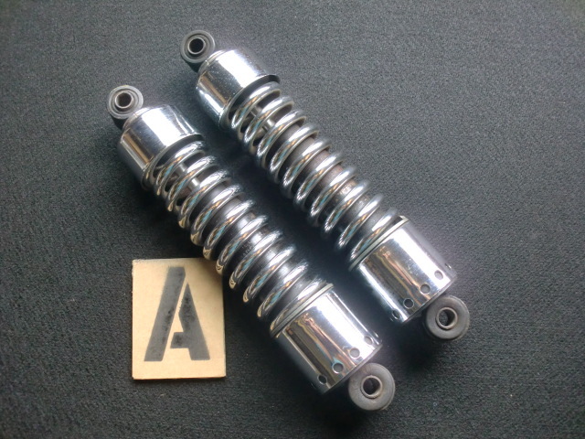 ハーレー 純正 FX FL ショック リアサス 12インチ クローム A拍卖