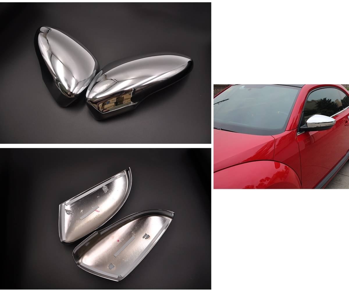 VW ザ ビートル ドア ミラーカバー //クロムメッキ拍卖