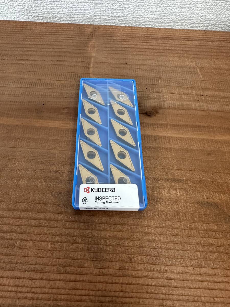 京セラ 旋盤 チップ VBMT160408HQ 1ケース 新品未使用拍卖