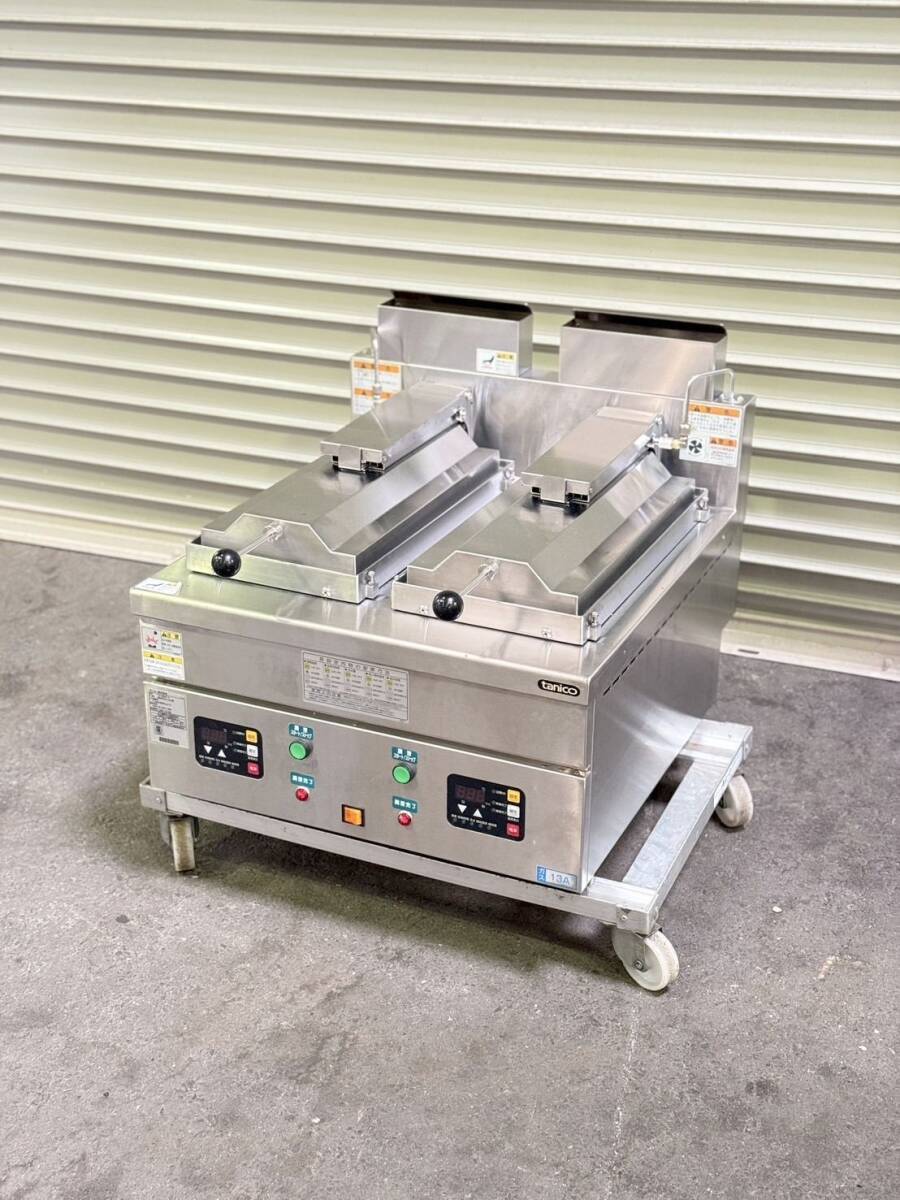 T160 2019年製◇tanico◇タニコー ガス餃子グリラー TZ-60GF-3 都市ガス 13A用 餃子焼機 業務用 厨房機器 店舗 S100拍卖