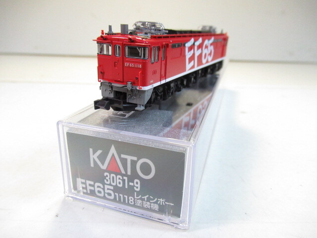 KATO 3061-9 EF65 1118 レインボー塗装機拍卖