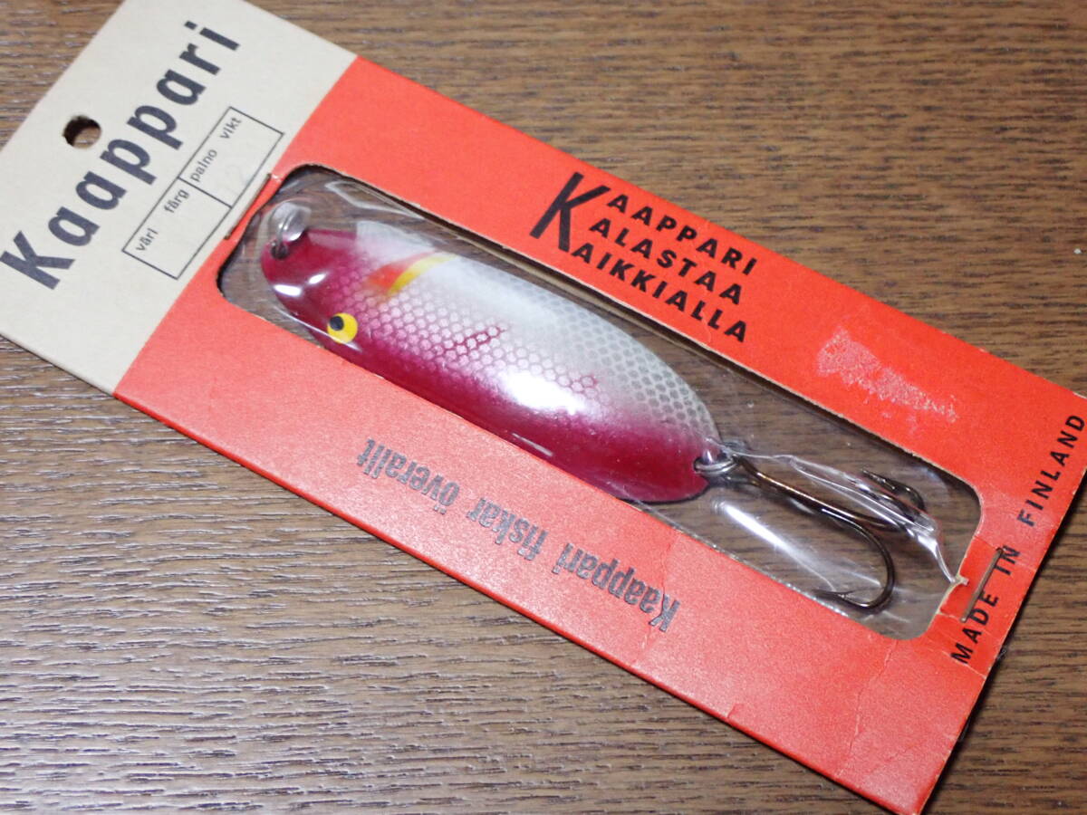 Kaappari 12g Finland Suomi Old Lure VTG オールドルアー Trout トラウト サクラマス イトウ アメマス ニジマス ヤマメ 渓流 本流 レイク拍卖
