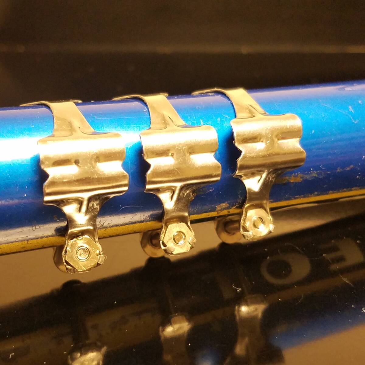 W アウターバンド (3本セット) New Old Stock (NOS) Made in Japan 未使用品 メッキ加工 拍卖