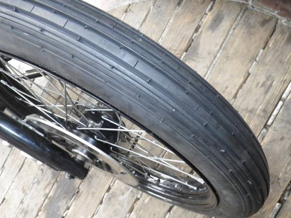 __★3.00-21★DURO 縦溝 リブ タイヤ★ビンテージ バルカンDS400ドラッグスターSR400スティードXS650ハーレー イントルーダー シャドウ拍卖