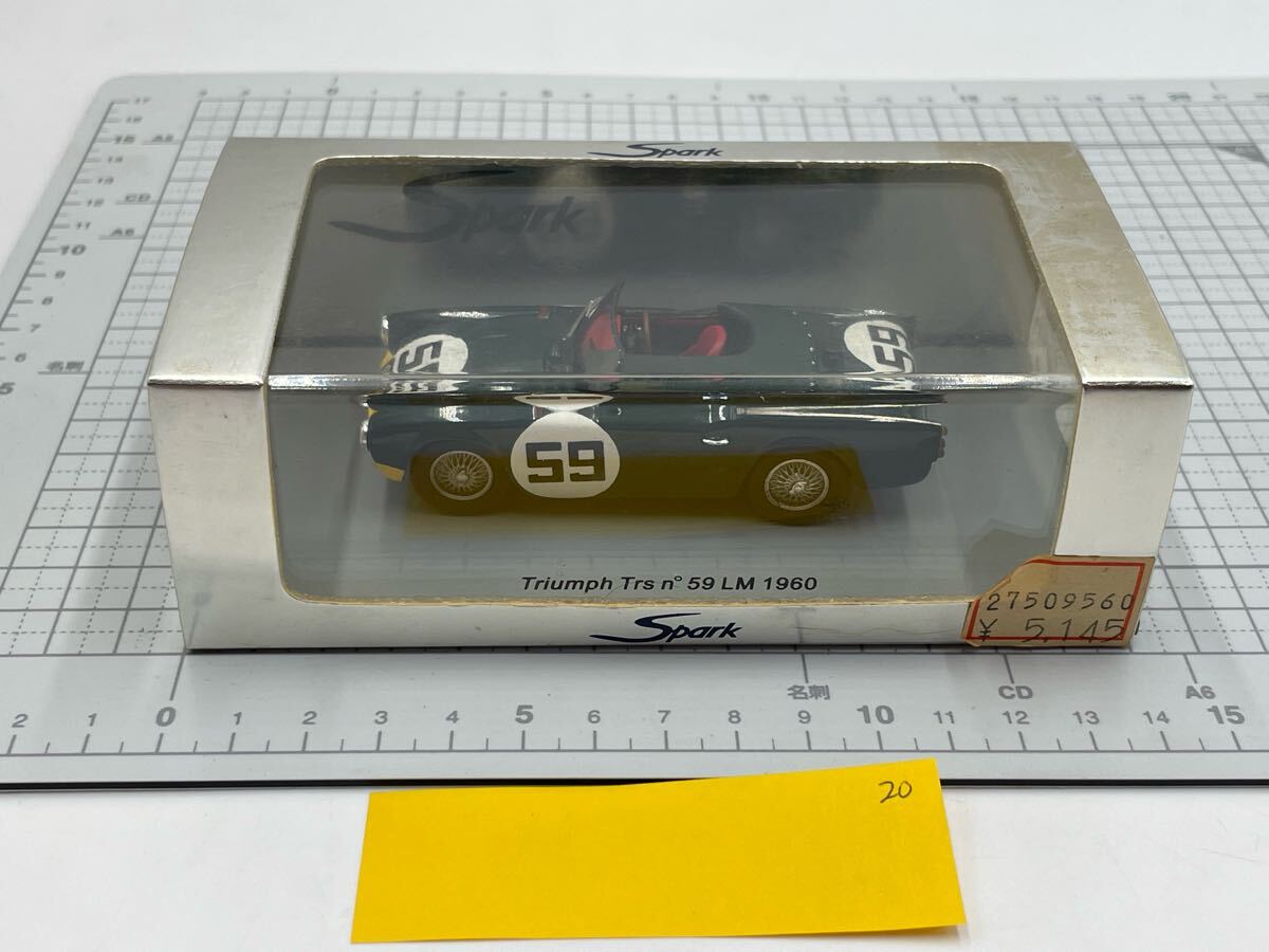 629-20 《未検品です》spark/スパークTriumph Trs n°59 LM 1960 トライアンフ拍卖