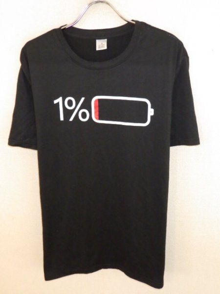 z9067オモシロプリントTシャツ★パロディー★黒色★レア★激安拍卖