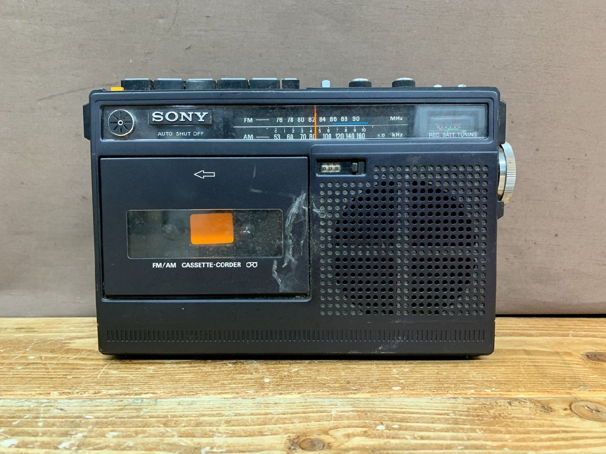 【J9-0207】SONY CF-1150 ソニー ラジカセ カセットコーダー 2バンド FM/AM ジャンク 東京引取可【千円市場】拍卖