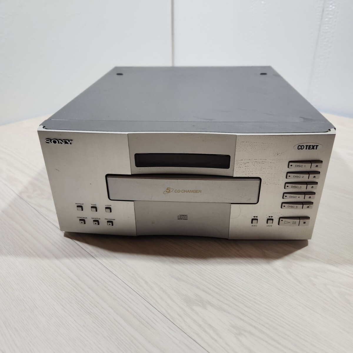 動作未確認 現状販売 ソニー システムコンポ オーディオ機器 SONY CDP-MS99 CDプレーヤー 拍卖