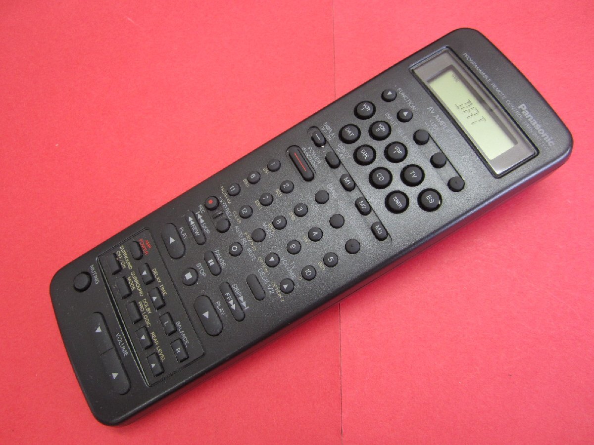 HRZ-3■Panasonic パナソニック (SU-AV100 用) AVアンプ オーディオリモコン 動作保証拍卖