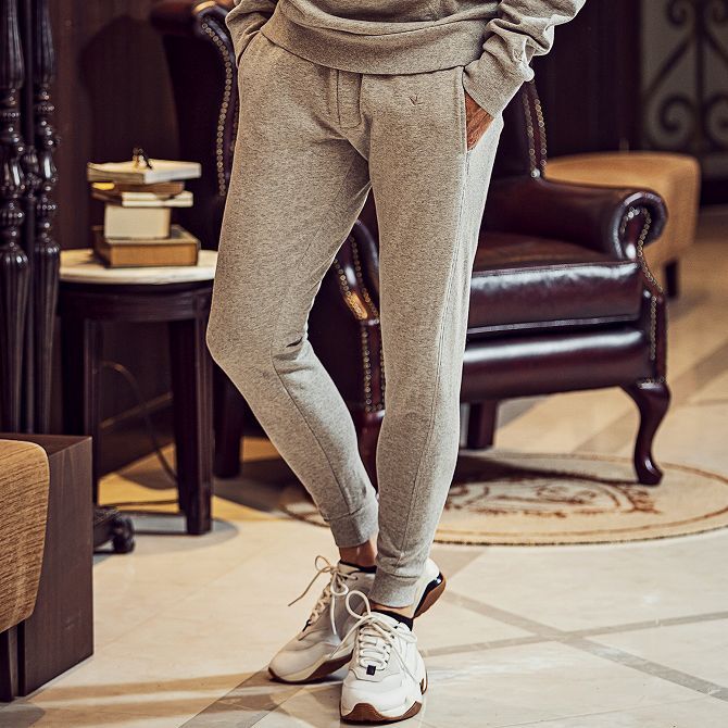 新品 1PIU1UGUALE3 RELAX ウノピゥウノウグァーレトレ 刺繍スウェットパンツ ジャージパンツ スエットパンツ メンズ 男性 グレー XL LL拍卖