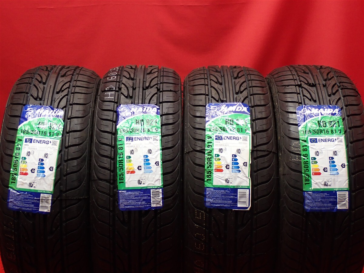 【新品未使用】185/50R16 81V 4本 夏タイヤ ハイダ HD921 フォルクスワーゲン UP クロスアップ スマート フォーツー ルノートゥインゴ n16拍卖