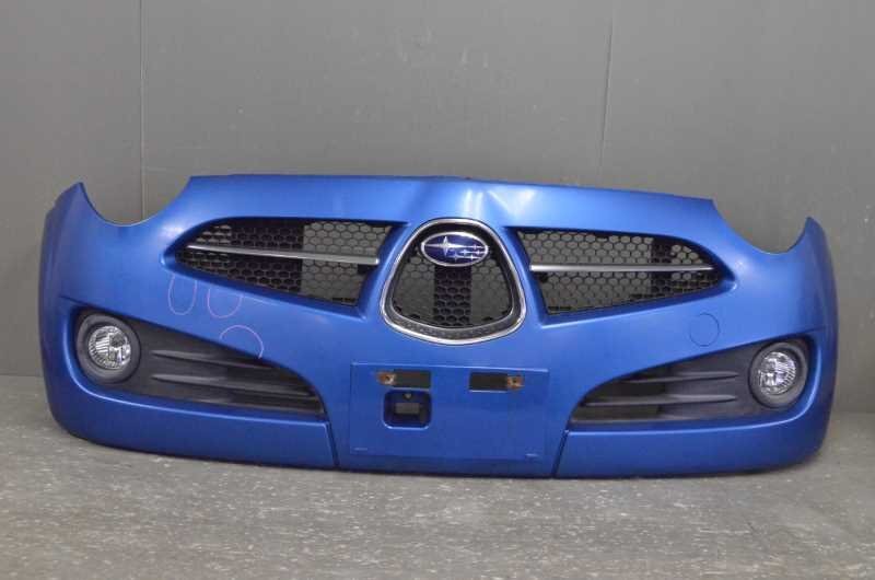 スバル R2 R 4WD A 前期(RC2 RC1) 純正 破損無 取付OK フロントバンパー フォグランプ付 419 57704 KG000 010108200 s007755拍卖